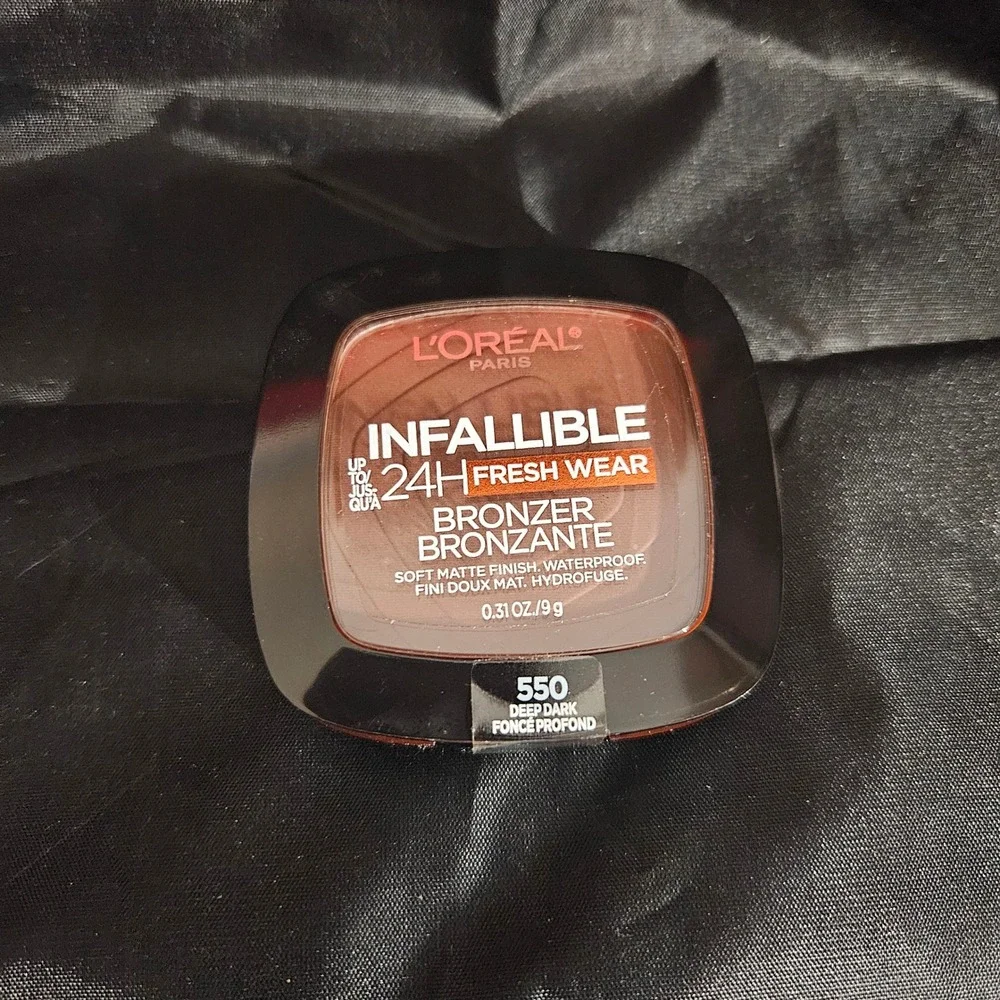L'Oreal Paris Infallible 24H Fresh Wear Bronzer -‎ 550 Deep Dark